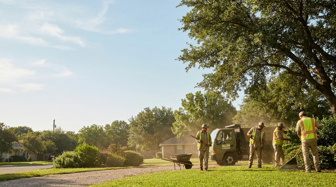 Landscaping in Falls City, TX near me